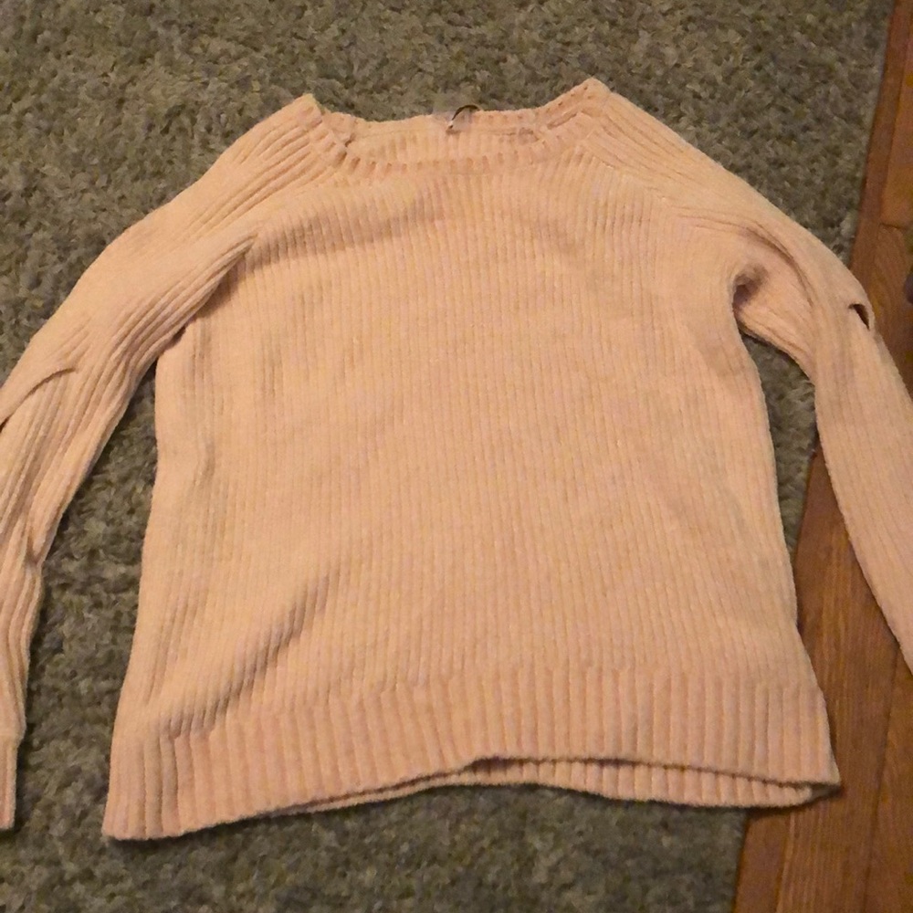 Pink sweater